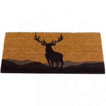 Load image into Gallery viewer, Monarch Decoir Stag Doormat | 75x45cm | Natural Coir & PVC Backed | Indoor & Outdoor