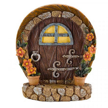 Load image into Gallery viewer, Two Fairy & Elf Doors - Entrance Door - Elveden Elvedon Doorways