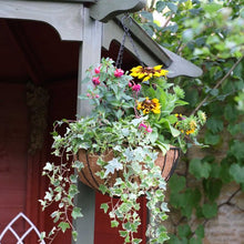 Load image into Gallery viewer, 12" inch 30cm Classic Hanging Basket - Smart Garden - Metal Flower Basket With Coir Liner