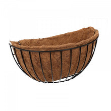 Load image into Gallery viewer, 16" inch 40cm Classic Wall Basket - Smart Garden -Metal Flower Basket With Coir Liner