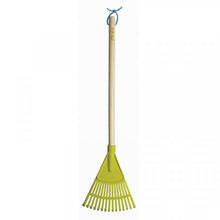 Load image into Gallery viewer, Children's 4-Piece Tall Garden Tool Set | FSC Wood | Soil Rake, Leaf Rake, Spade & Brush