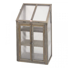 Load image into Gallery viewer, Timber GroZone, Grey, FSC 1 - Wood framed cloche coldframe 100cm x 57cm x 41cm
