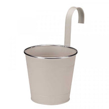 Load image into Gallery viewer, 15.5 - 6in Fence & Balcony Hanging Pot - Ivory