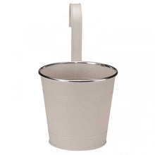 Load image into Gallery viewer, 15.5 - 6in Fence & Balcony Hanging Pot - Ivory