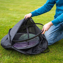 Load image into Gallery viewer, Portable Firepit- Outdoor heating - Transportable - Havana - Smart Garden - H41cm x W54cm x D54cm - Log wood burner