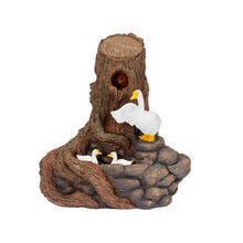 Load image into Gallery viewer, Feather Falls - Hybrid Power - Solar Powered (with battery back-up) Water Feature Fountain