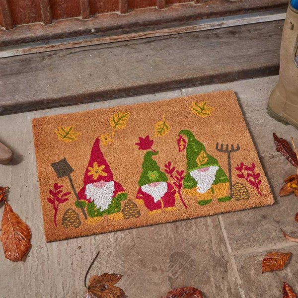 Windy Work! Decoir (Decor) Mat 40cm x 60cm - Autumn Doormats Welcome D ...