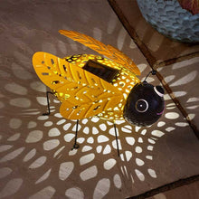 Load image into Gallery viewer, Buzzy Bee Solar Silhouette Light – Freestanding Garden Ornament