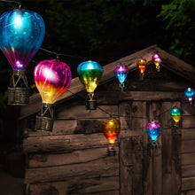 Load image into Gallery viewer, SkyRunner Solar Hot Air Balloon String Lights – 10 LEDs,
