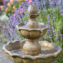 Load image into Gallery viewer, Kingsbury - Hybrid Power - Solar Powered (with battery back-up) Water Feature Fountain