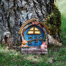 Load image into Gallery viewer, Two Fairy & Elf Doors - Entrance Door - Elveden Elvedon Doorways