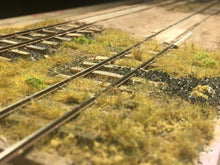 Load image into Gallery viewer, Artificial grass for railway models, dioramas 60cm x 60cm - depth and realistic grass colours