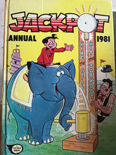 Load image into Gallery viewer, Jackpot Annual 1981 | Fleetway | Vintage British Comics Annual Collectible