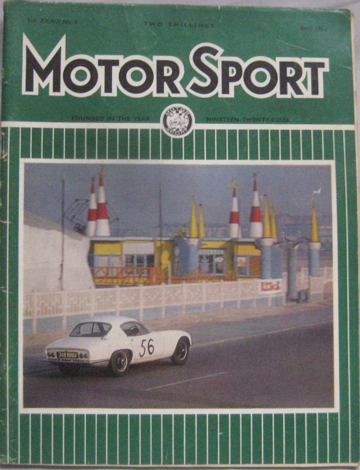 Motor Sport Magazine April 1963 | Vintage Motorsport Collectible | William Boddy Era