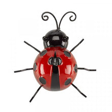 Load image into Gallery viewer, Décor Ladybird - Hangers On - Wall Hanging Feature Medium and Large Garden Decor.