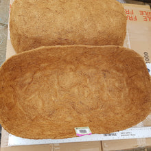 Load image into Gallery viewer, 24" (60cm) Cradle Coir Liner | Natural Coconut Fibre Hanging Basket Liner