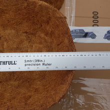 Load image into Gallery viewer, 24" (60cm) Cradle Coir Liner | Natural Coconut Fibre Hanging Basket Liner