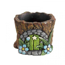 Load image into Gallery viewer, 4x Elvedon Plant pots Pixie, Elves, Fairy Pots 6cm diameter 8cm tall Four pack