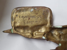 Load image into Gallery viewer, Bulldog N142 - Brass - T. Blakemore LTD 5557 World War 1 - Rare brass wall art.