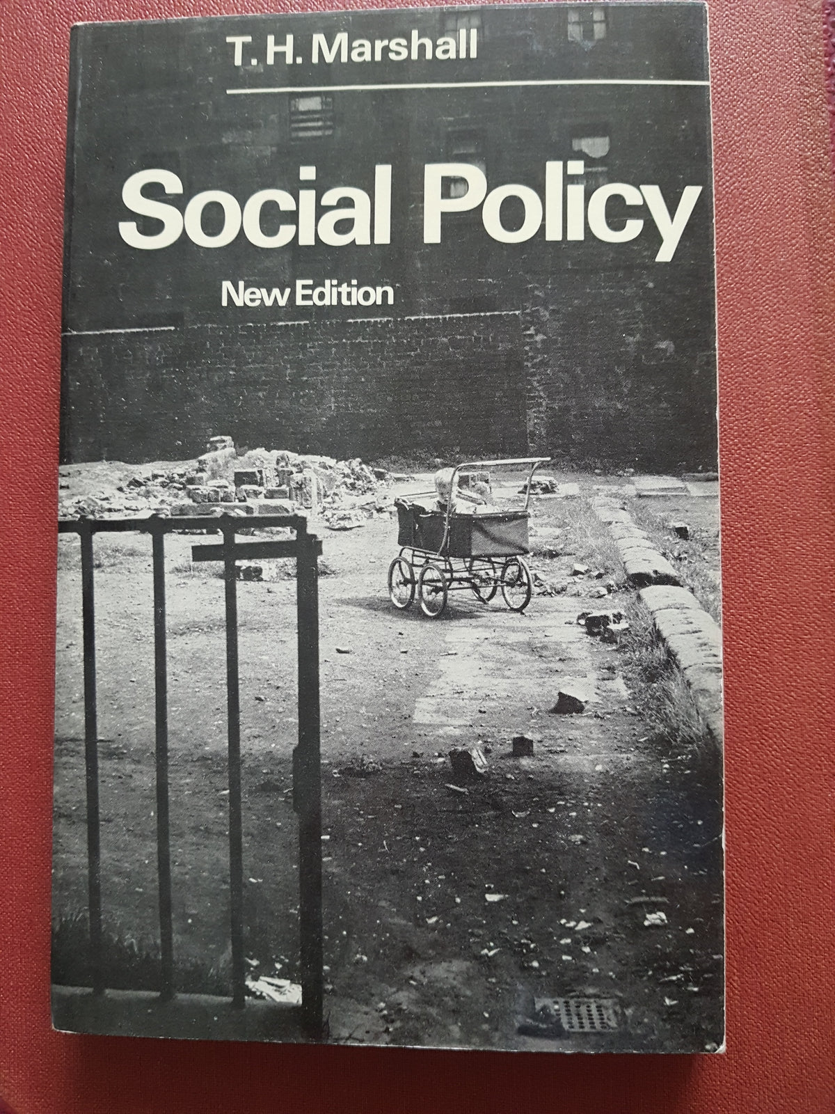 Social Policy (University Library) Marshall, Thomas Humphrey