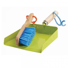 Load image into Gallery viewer, Kids Dustpan & Brush Set | FSC® Certified Wooden Handle | Children’s Garden & Home Cleaning Toy dust pan