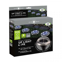 Load image into Gallery viewer, Up Light, 4 pack, 5 Lumen - Solar Charged - Border marker up-lights