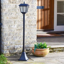 Load image into Gallery viewer, Smart Solar Metro Garden Lamp Post | 1.3m Tall | 20 Lumen Ambient Lighting