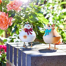 Load image into Gallery viewer, Bobbly Beasties Dog & Cat Ornaments | Set of 2 | Wobbling Garden Figures