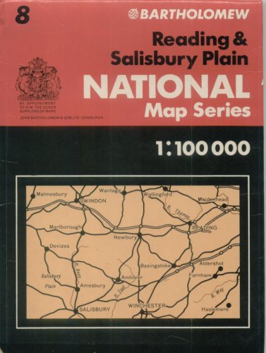 Great Britain National Maps - 1: Reading and Salisbury Plain Sheet 8: 100, 000