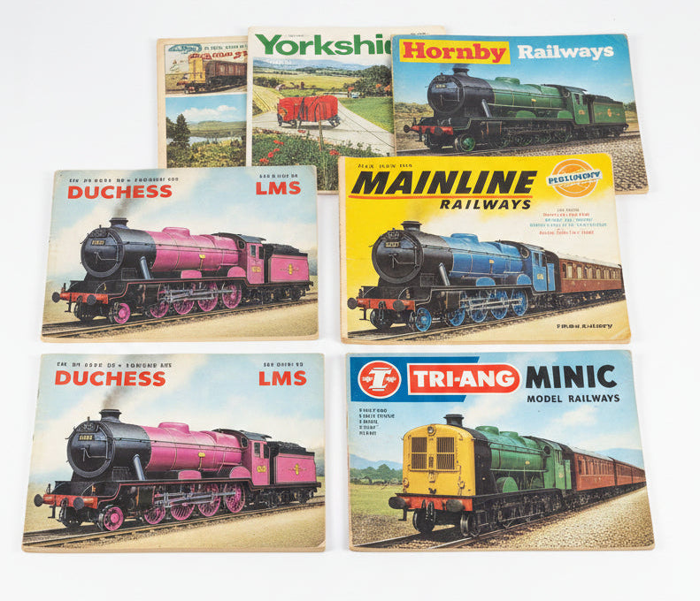 Hornby railway magazines and steam and related ephemera.