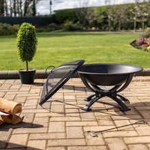 Load image into Gallery viewer, El Clasico Firepit - Outdoor heating - Havana - Smart Garden - H43m x W54cm x D54cm - Log wood burner