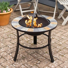 Load image into Gallery viewer, Stonegate Firepit - Outdoor heating - Havana - Smart Garden - H46cm x W60cm x D60cm - Log wood burner