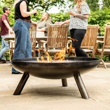 Load image into Gallery viewer, Extra Large Ultimo Caldera Firebowl - Fire bowl - Outdoor heating - Havana - Smart Garden - H40cm x W100cm x D100cm - Log wood burner