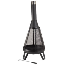 Load image into Gallery viewer, Miami Chimenea - Outdoor heating - Havana - Smart Garden - H125cm x W50cm x D50cm - Log wood burner Chiminea