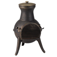 Load image into Gallery viewer, El Clasico Chimenea - Outdoor heating - Havana - Smart Garden - H69cm x W38cm x D38cm - Log wood burner Chiminea