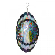 Load image into Gallery viewer, Peacock Spinner - Hanging spinning ornament