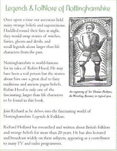 Load image into Gallery viewer, Legends & Folklore Nottinghamshire - Paperback (flexicover) R.S Holland - Bradwell Books