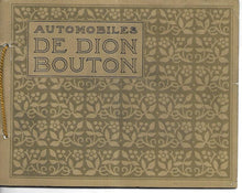 Load image into Gallery viewer, Automobiles De Dion Bouton - 1912 - Paperback - Car Brochure - Historic Car