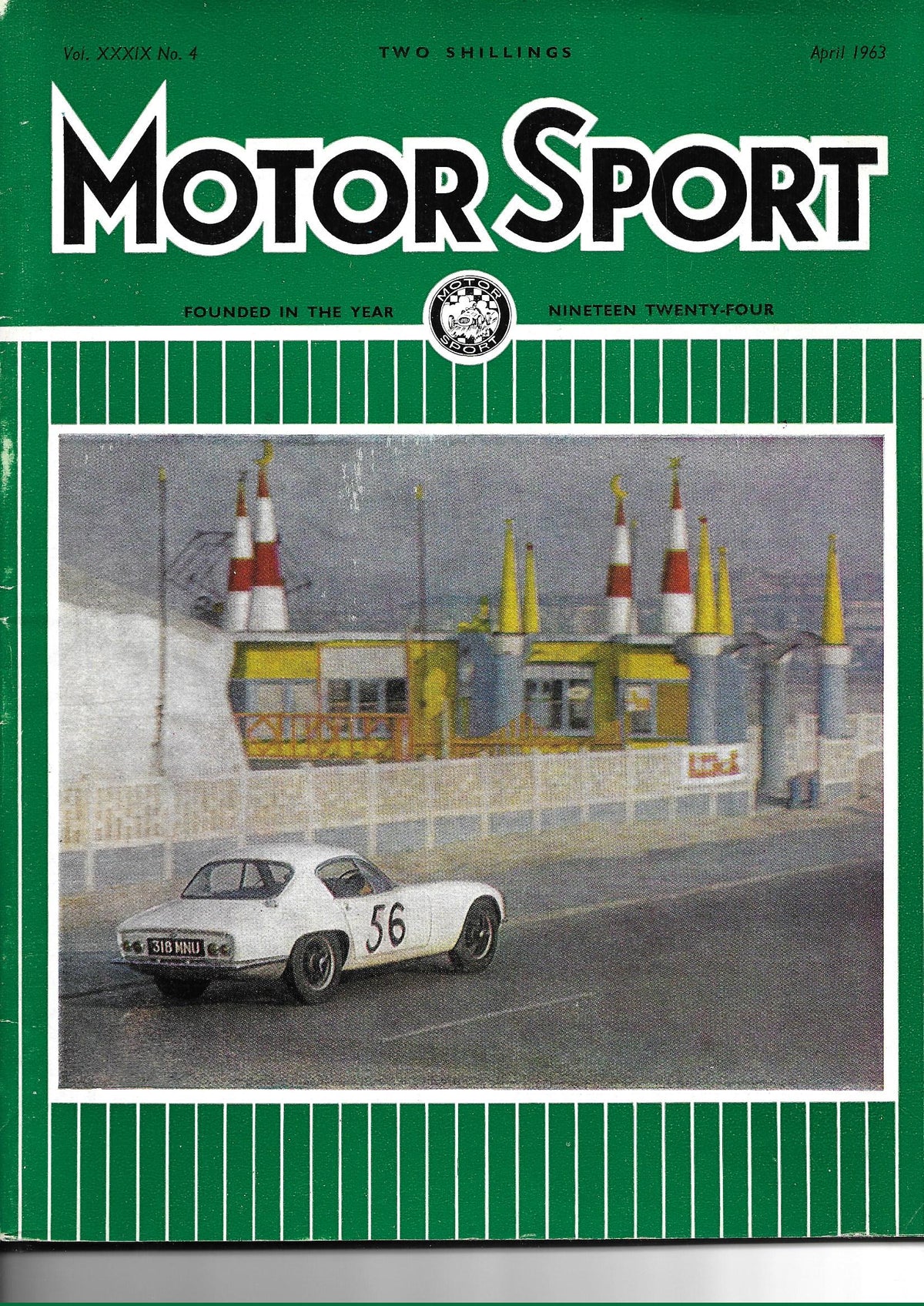 Motor Sport Magazine Vol XXXIX No 4 April 1963
