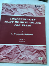 Load image into Gallery viewer, Comprehensive site reading course for piano L Woodroffe Robinson book 7 grade 5