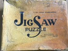 Load image into Gallery viewer, Chad Valley Jigsaw Puzzle | 3-Ply Wood Interlocking | ~400 Pieces | Spring Flowers | No. 2197 | Vintage | Complete