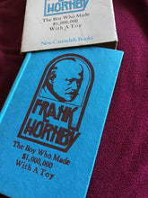 Load image into Gallery viewer, Frank Hornby the boy who made $1 million ($1,000,000) with a toy hardcover M.P Gould Hardcover with Slipcase 1975