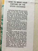 Load image into Gallery viewer, How to Make your Fortune on the Stock Exchange Ellis, Vivian