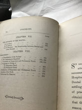 Load image into Gallery viewer, THE DISEASES OF CHILDREN'S TEETH, THEIR PREVENTION AND TREATMENT. 1895 A MANUAL FOR MEDICAL PRACTITIONERS AND STUDENTS. BY R. DENISON PEDLEY, M.R.C.S., LD,S. Eng- Hardcover