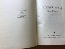 Load image into Gallery viewer, Inconceivable - Hardcover - Ben Elton BCA edition