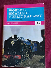 Load image into Gallery viewer, World’s Smallest Public Railway – P. Ransome-Wallis Paperback (Ian Allan)