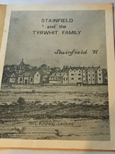 Load image into Gallery viewer, Stainfield and the Tyrwhitt Family – Peter Binnall Paperback 1971