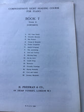 Load image into Gallery viewer, Comprehensive site reading course for piano L Woodroffe Robinson book 7 grade 5