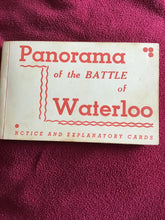 Load image into Gallery viewer, Panorama of the Battle of Waterloo NOTICE AND EXPLANATORY CARDS