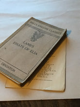Load image into Gallery viewer, Bell’s English Classics: Lamb’s Essays of Elia – K. Deighton Paperback